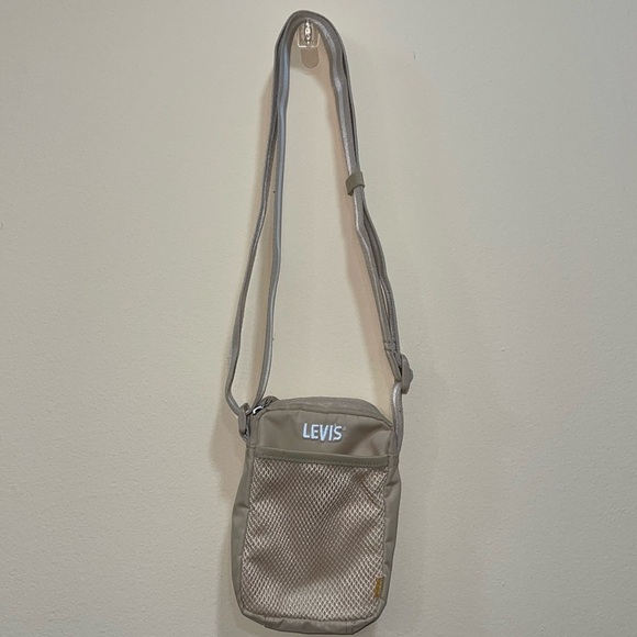 Levi Beige Mini Crossbody Bag - Picture 1 of 5